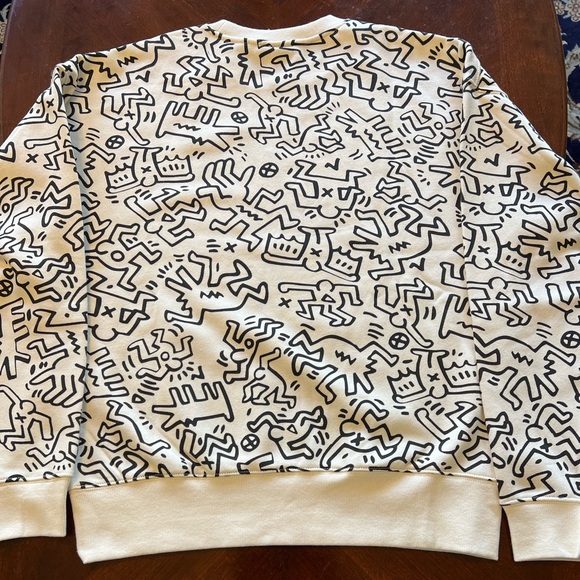 KEITH HARING Oversized Fit Sweatshirts NEW XS, S, M, L, XL New With Tag - Picture 2 of 4